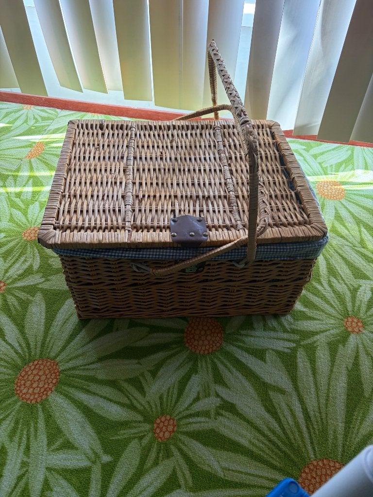 Picknick mand, Ophalen of Verzenden, Gebruikt