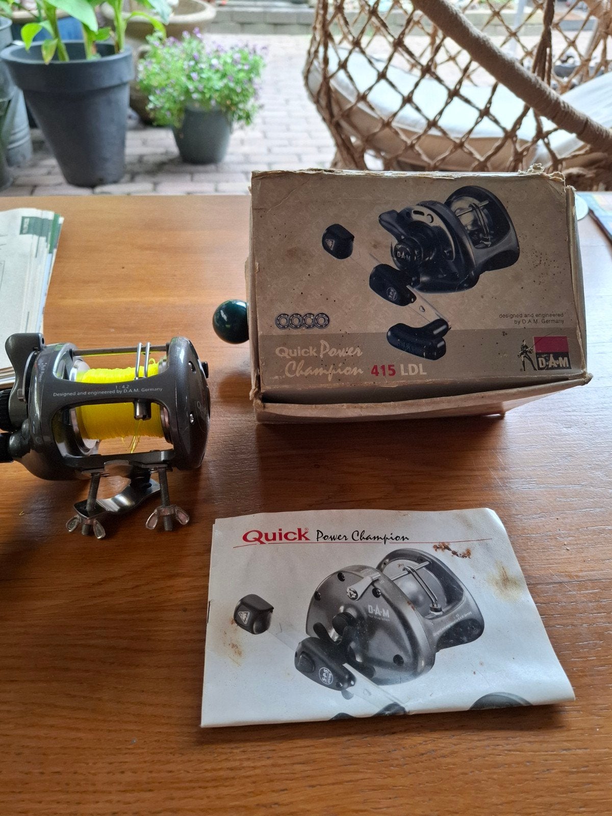 DAM Quick Power Champion 415 LDL Vismolen, Ophalen of Verzenden, Zo goed als nieuw, Molen