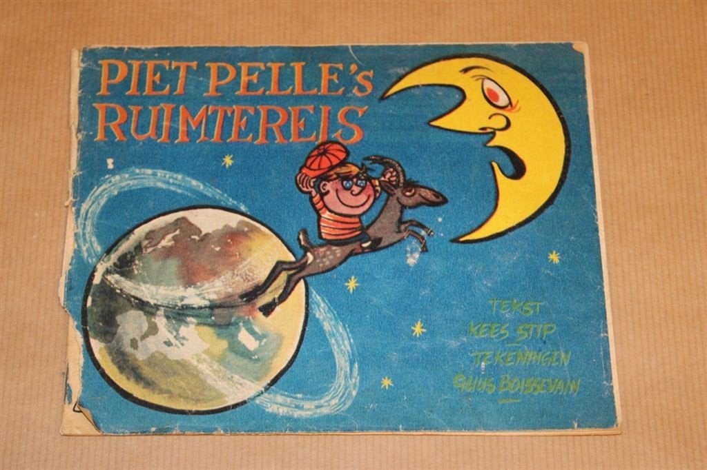 Piet Pelle\'s ruimtereis - Gazelle - Ca 1965, Ophalen of Verzenden, Gebruikt, Overige typen