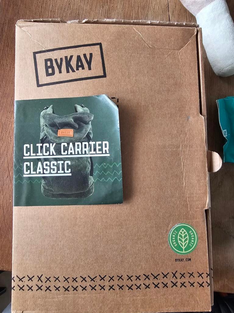 By kay draagzak rib groen, Kinderen en Baby's, Babydragers en Draagdoeken, Ophalen, Zo goed als nieuw, Draagzak, Overige merken