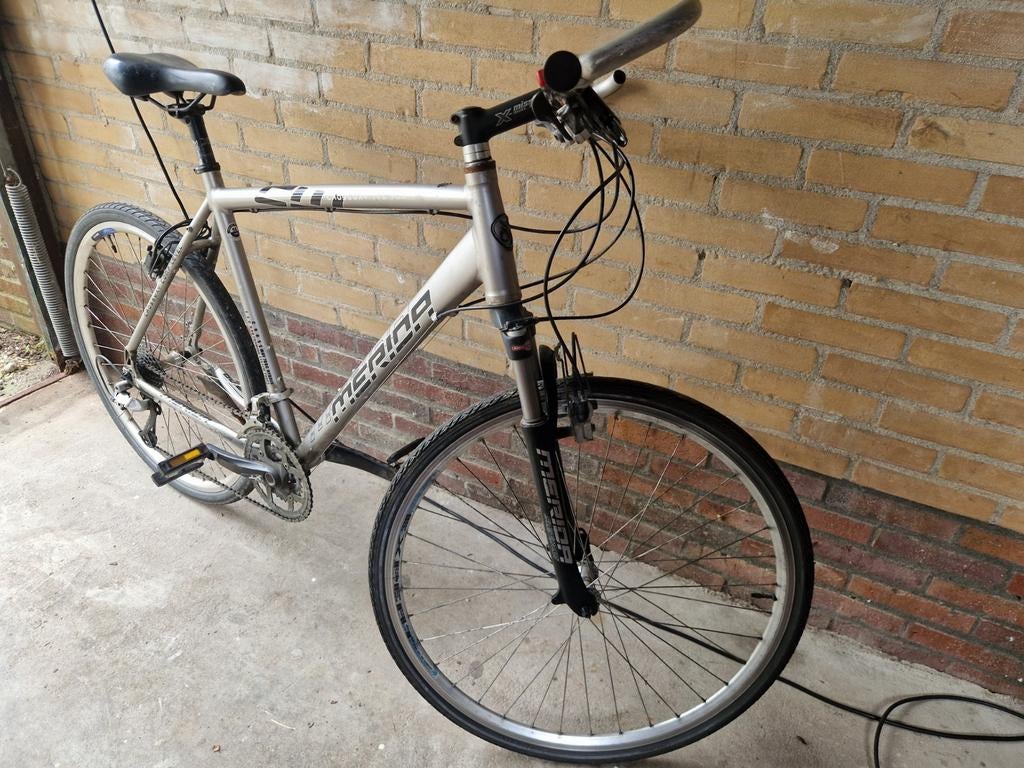 Merida Crosway  crosshybride, Fietsen en Brommers, 28 inch, Gebruikt, Vering, Meer dan 20 versnellingen