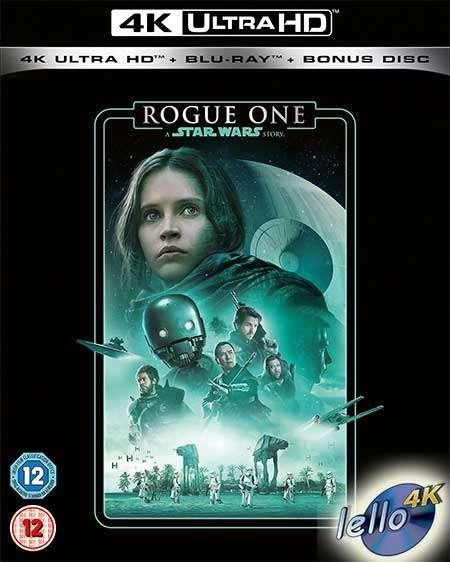 Blu-ray 4K Rogue One: A Star Wars Story ('16 Felicity Jones), Ophalen of Verzenden, Nieuw in verpakking, Actie