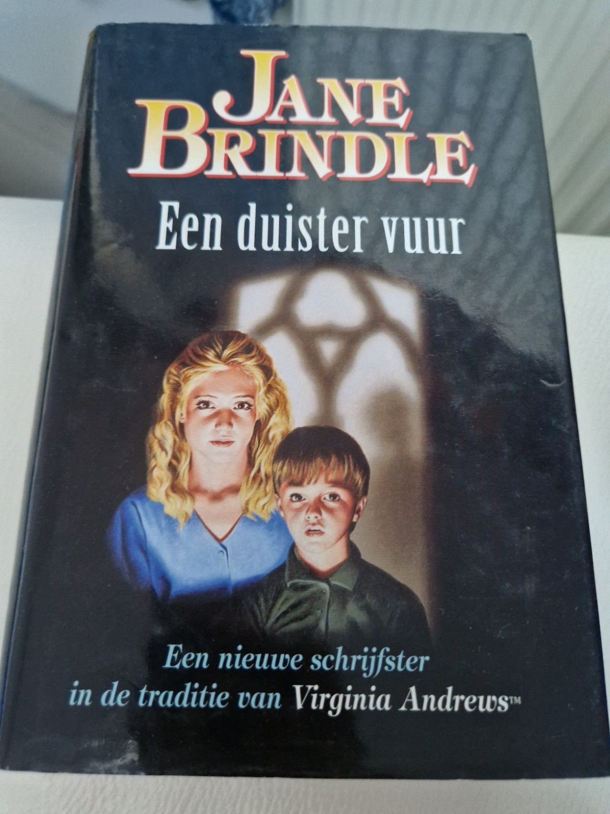 Jane Brindle - Een duister vuur (roman), Ophalen of Verzenden, Gelezen, Jane Brindle, Nederland