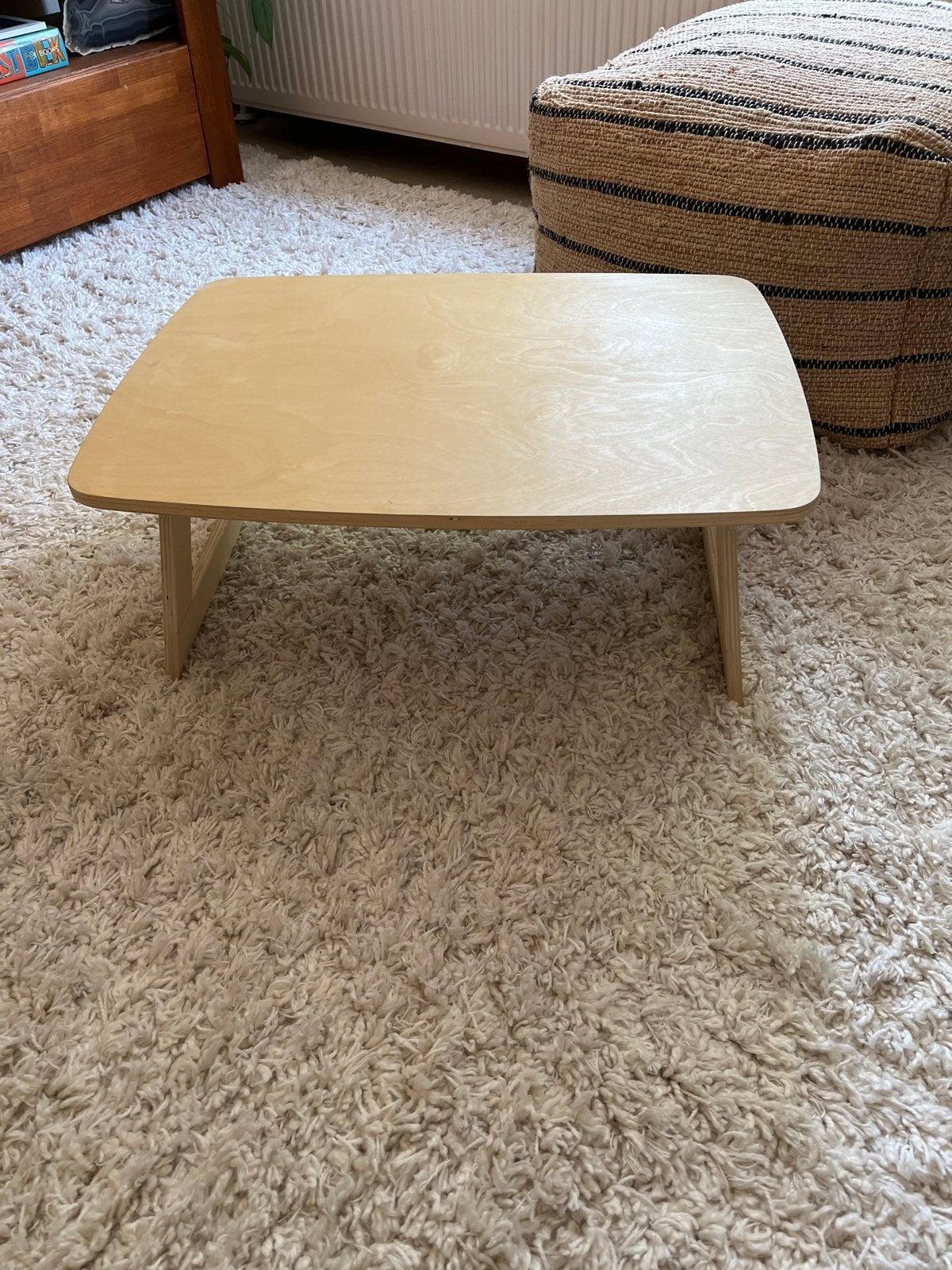 IKEA RÅVAROR bijzettafel/laptoptafel, Ophalen, Minder dan 45 cm, Minder dan 55 cm, Vierkant