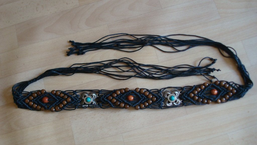 stoere zwarte riem/ceintuur NIEUW, 100 cm of meer, Verzenden, Zwart, Nieuw