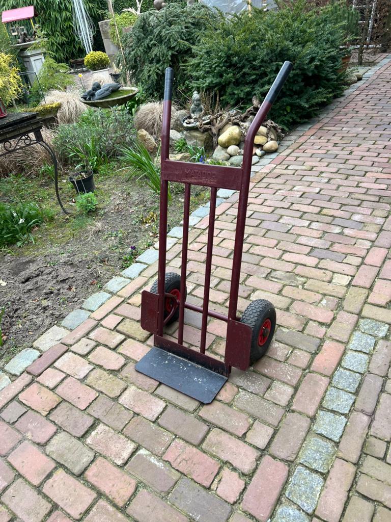 Metador transpoort wagen, 60 tot 80 liter, Ophalen of Verzenden, Gebruikt, Steekwagen