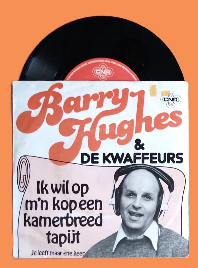 Barry Hughes - Ik wil op m'n kop een kamerbreed tapijt, Verzenden, Zo goed als nieuw, Pop