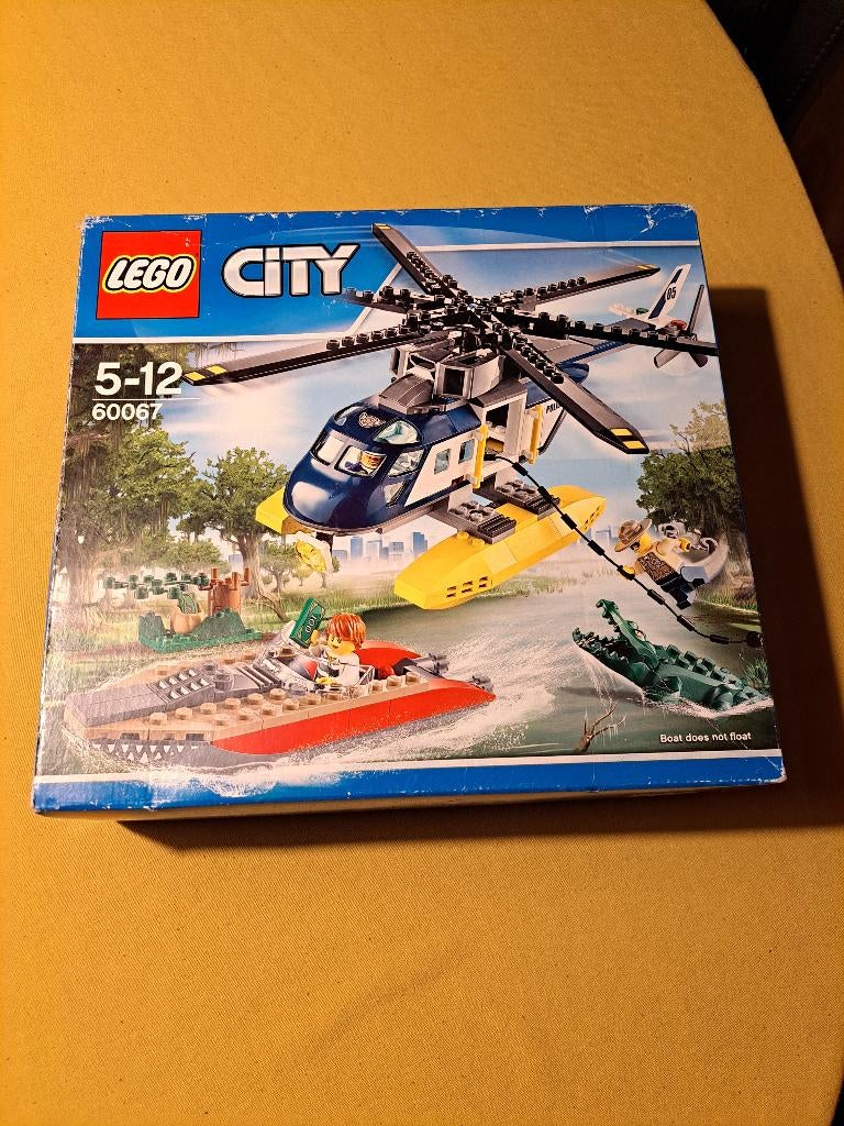 LEGO City Achtervolging in het Moeras 60067, Ophalen of Verzenden, Zo goed als nieuw, Complete set, Lego