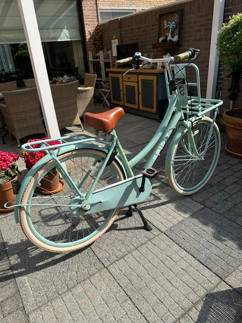 Dames transport fiets 28 inch Spirit Cargo 3 versn., Terugtraprem, Versnellingen, Zo goed als nieuw, Ophalen