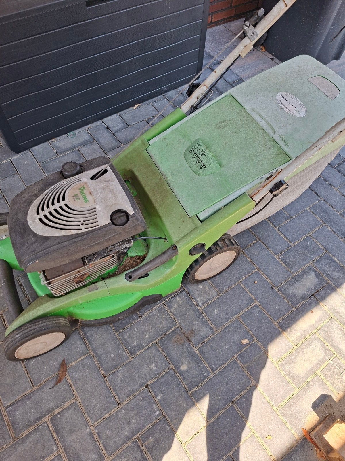 Goedlopende Viking MB 650 V benzinemaaier met mulchfunctie, Tuin en Terras, Ophalen, 50 cm of meer, Mulchfunctie