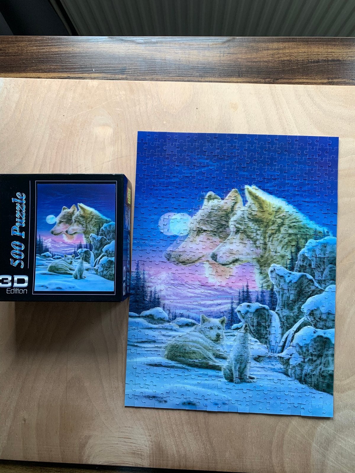 3D Puzzel 500 st., Ophalen of Verzenden, Minder dan 500 stukjes, Zo goed als nieuw, Rubik's of 3D-puzzel