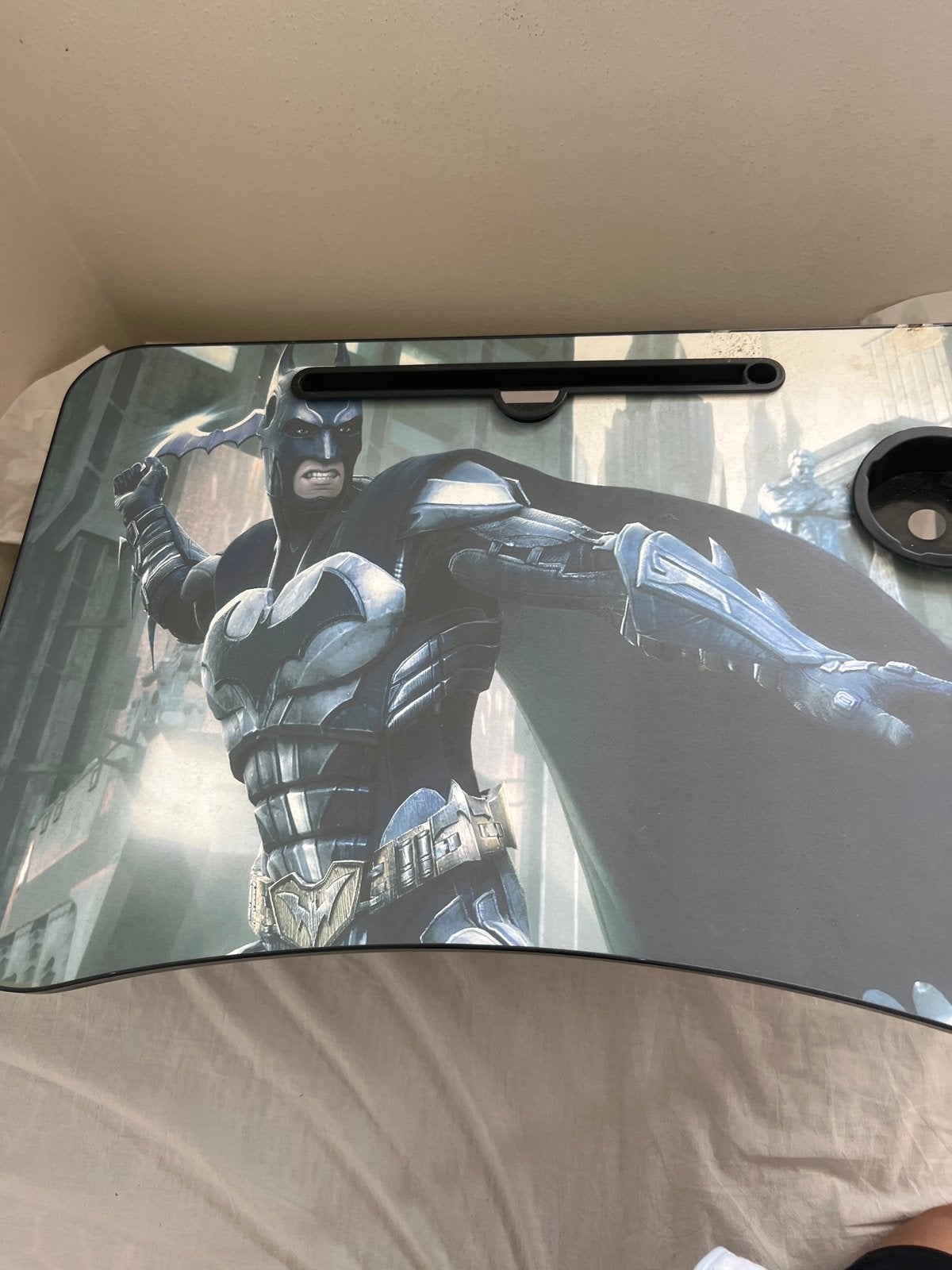 Batman Laptoptafel / Bedtafel - Draagbaar en Opvouwbaar, Ophalen, Gebruikt