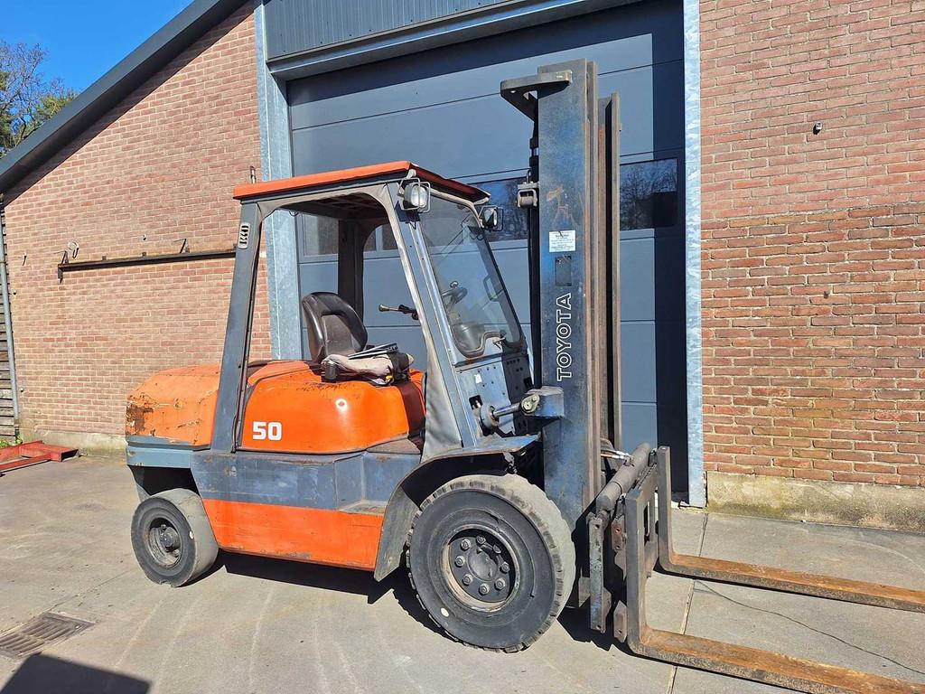 Toyota - 2004 - 02-6FD 45 - Vorkheftruck, Diesel, Heftruck, Toyota