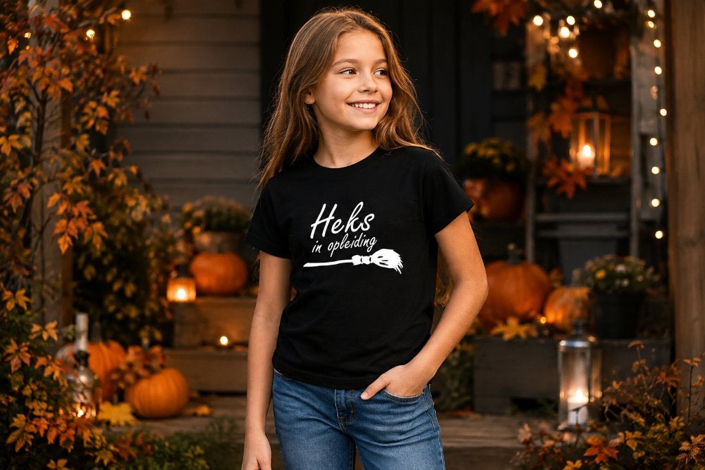Heks in opleiding t-shirt, trui of hoodie, Ophalen of Verzenden, Nieuw, Maat 46 (S) of kleiner, Zwart