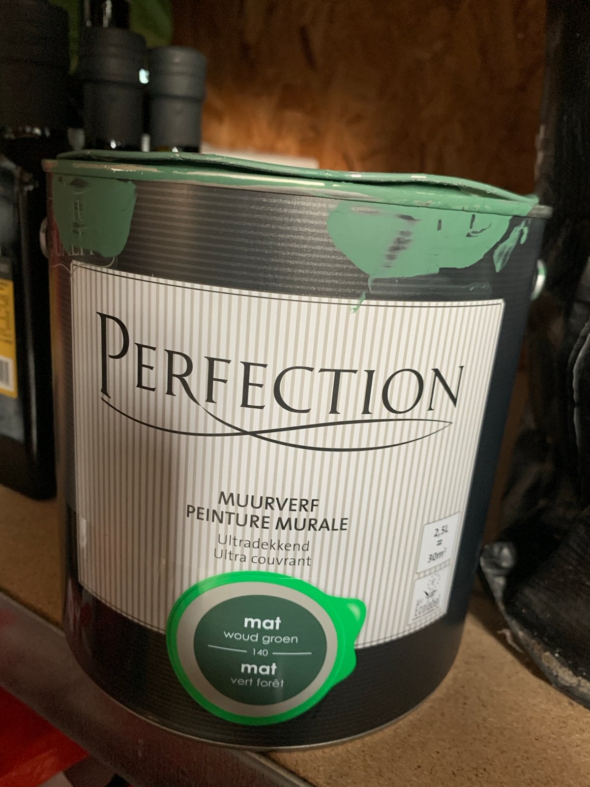 Perfection Muurverf Mat Woud Groen 2l, Ophalen of Verzenden, Nieuw, Overige typen