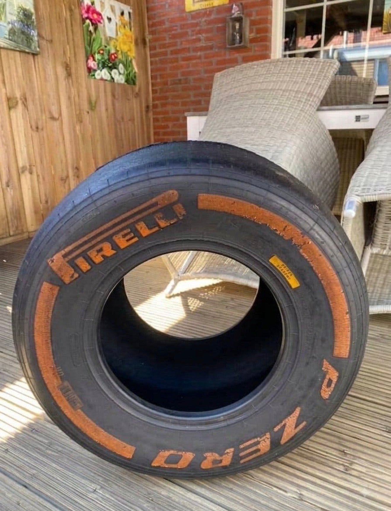 Pirelli F1 band, Ophalen, Zo goed als nieuw, Formule 1
