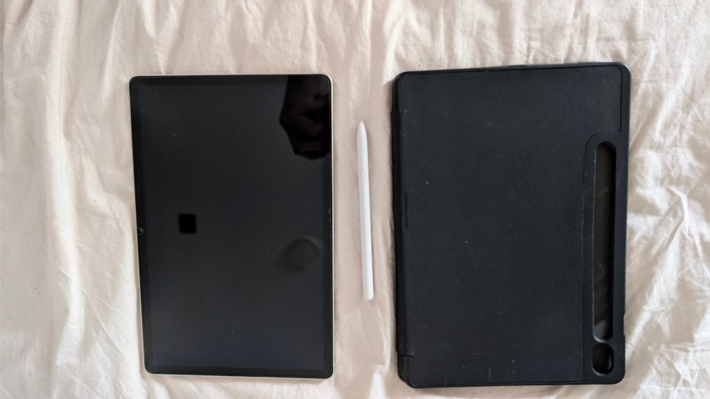 Samsung Galaxy Tab S9 256GB Wi-Fi + S Pen + cover, Computers en Software, Ophalen, 11 inch, Galaxy Tab S9 (SM-X710), Samsung (tablet)
