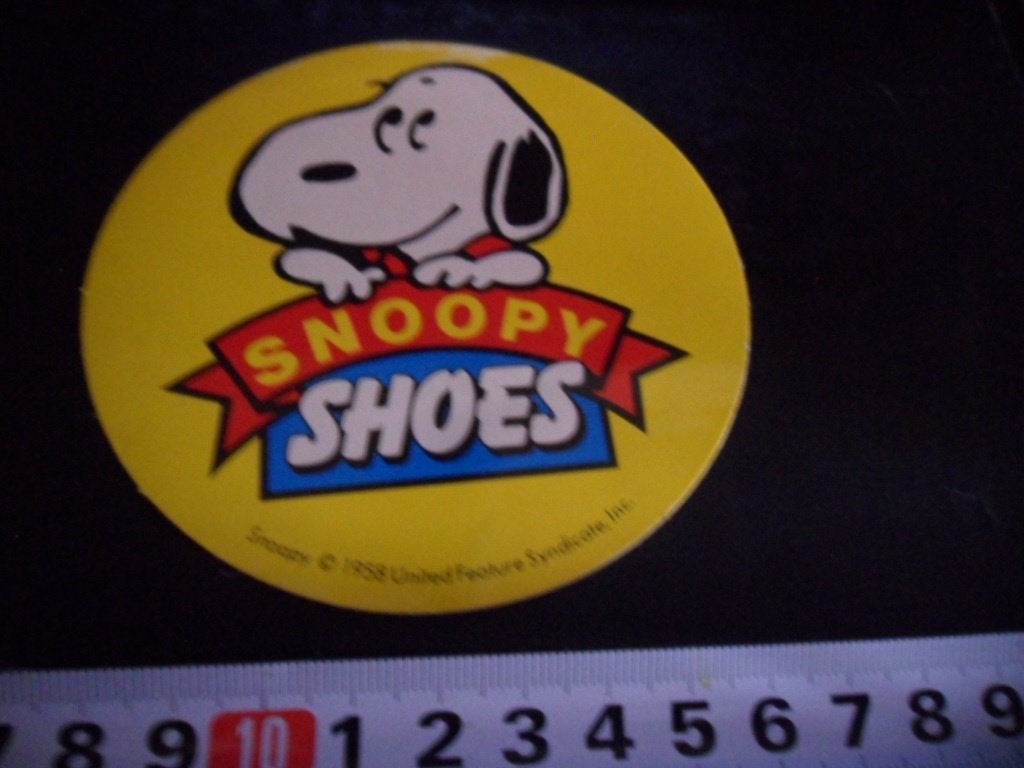 sticker SNOOPY shoes, Verzamelen, Stickers, Zo goed als nieuw, Ophalen