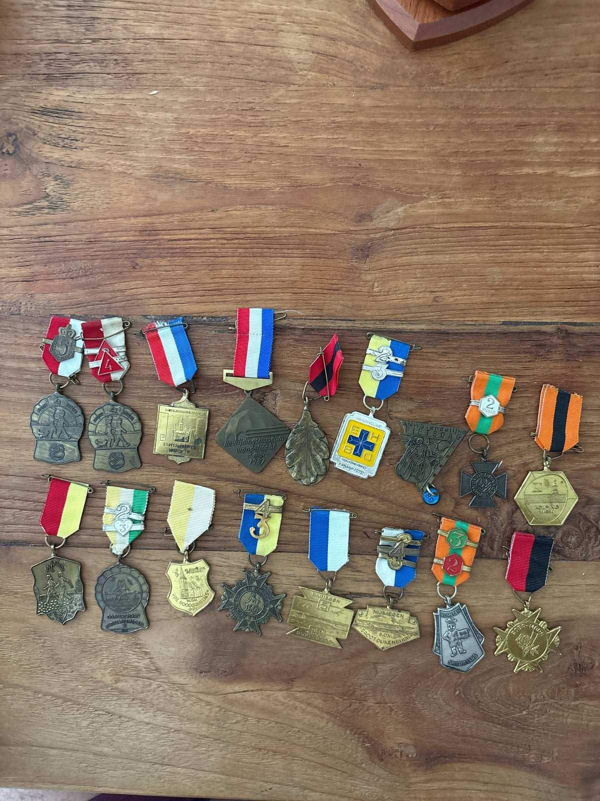 Verzameling Wandelmars Medailles Nijmegen en omgeving, Ophalen of Verzenden, Overige materialen, Nederland