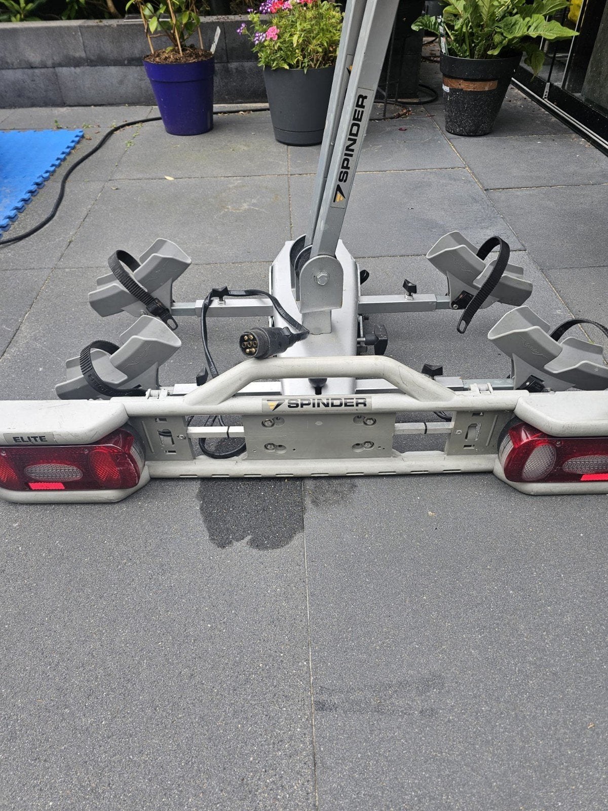 Spinder Falcon Elite fietsendrager, Auto diversen, Fietsendragers, Ophalen, Gebruikt, Elektrische fiets, 2 fietsen