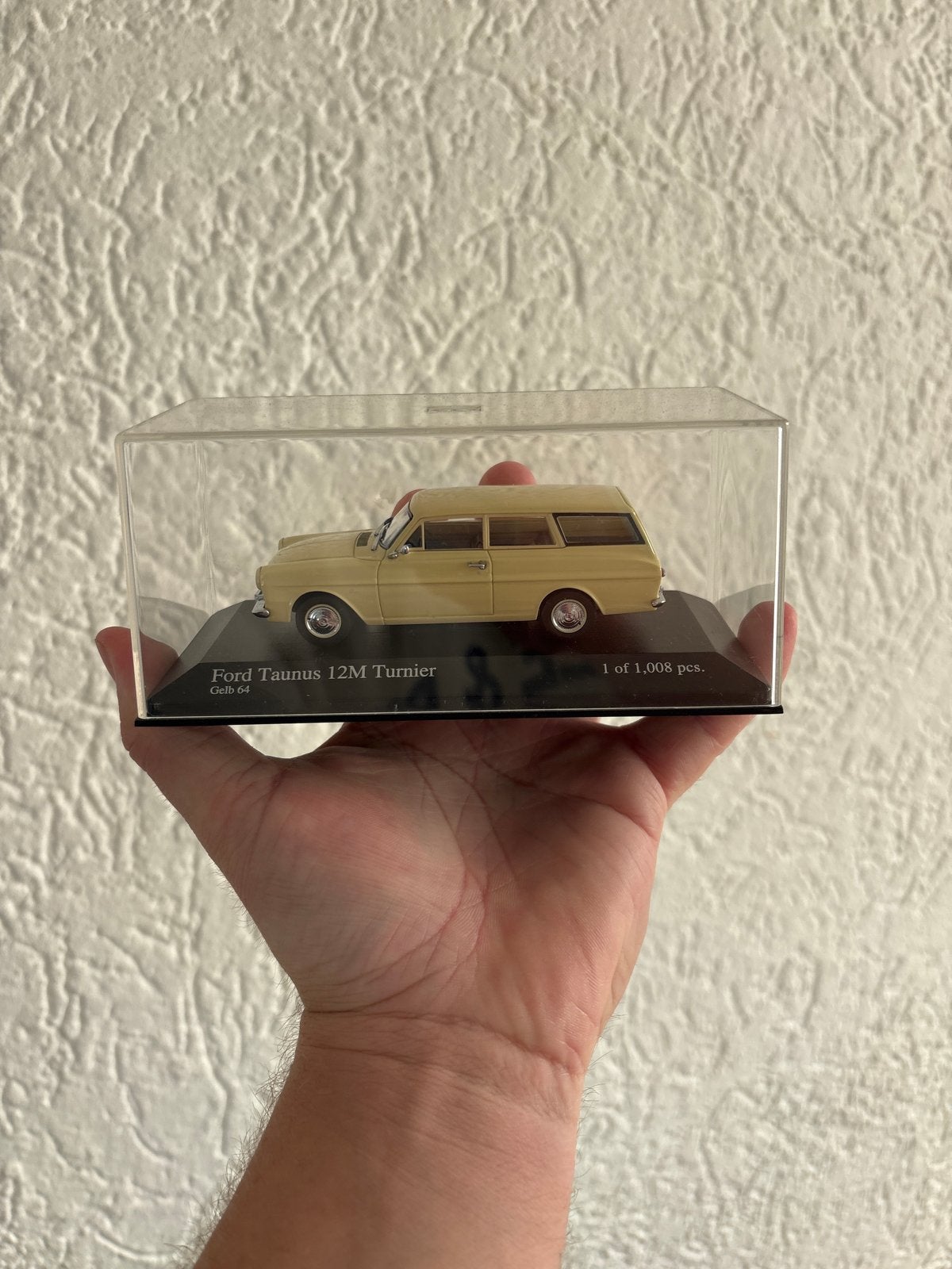 Ford Taunus 12M Turnier - Gelimiteerde Editie (1/1008), Hobby en Vrije tijd, Modelauto's | 1:43, Ophalen of Verzenden, Zo goed als nieuw