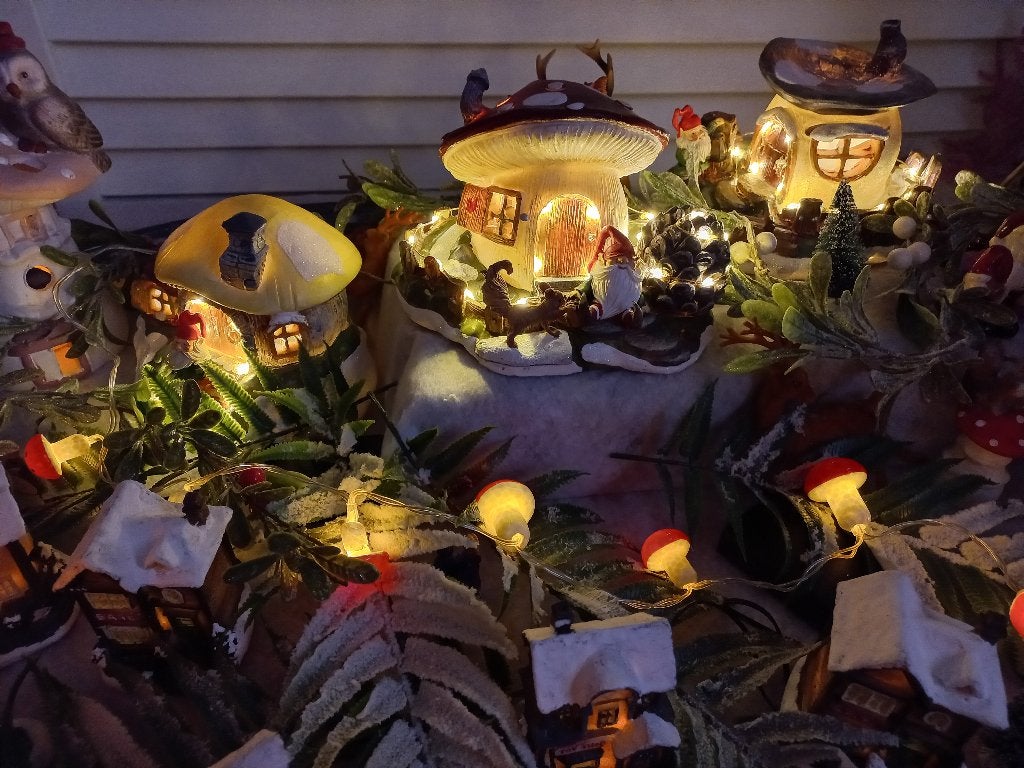 Kerst Kabouter Huisjes (Dorp), Ophalen, Gebruikt