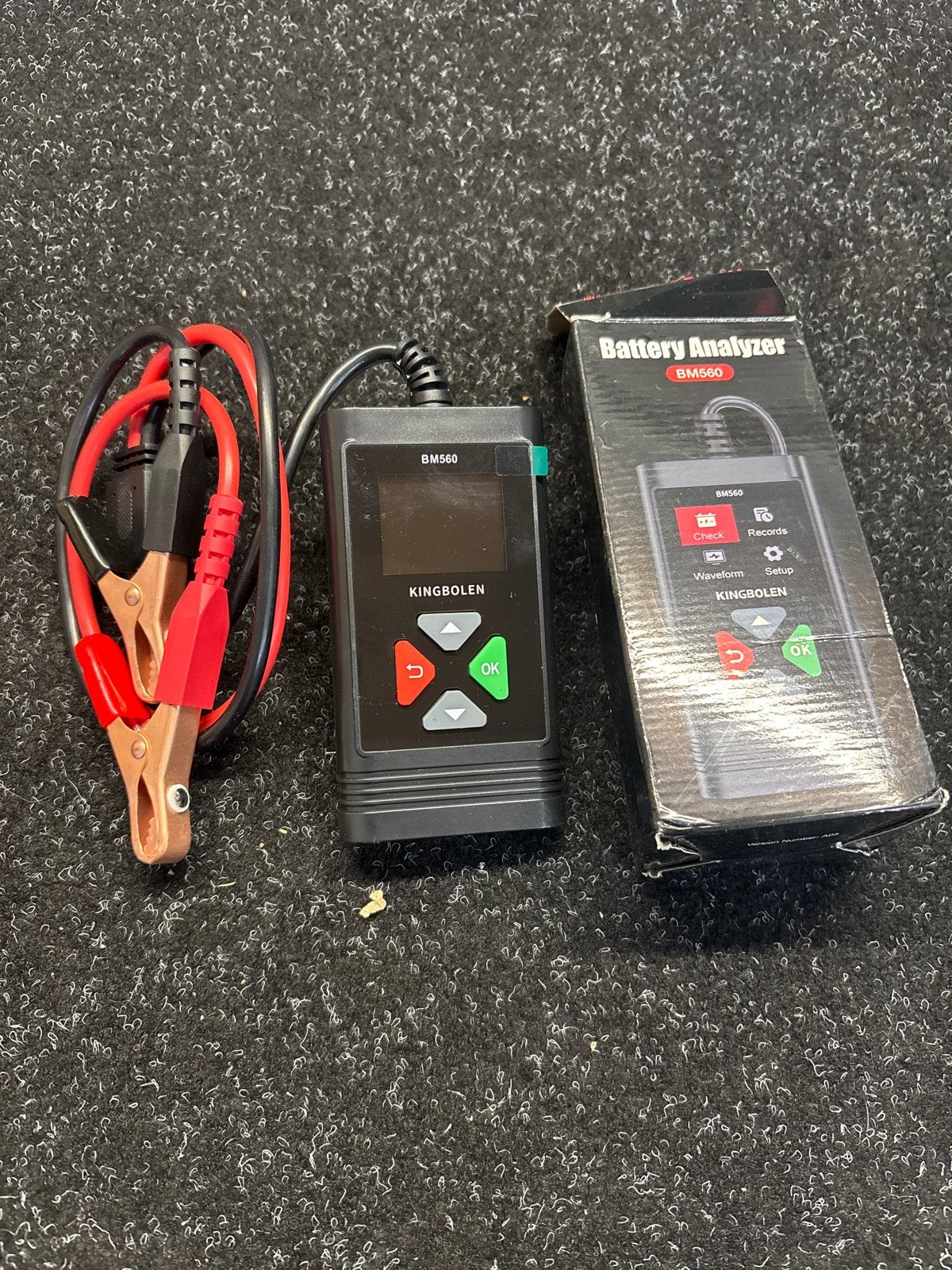 KINGBOLEN BM560 Accutester 6V/12V Auto Accu Analyzer, Nieuw, Universele onderdelen