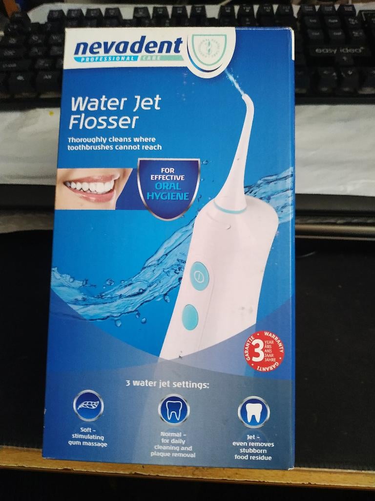 Nevadent Water Jet Flosser, Sieraden, Tassen en Uiterlijk, Uiterlijk | Mondverzorging, Ophalen of Verzenden, Nieuw, Overige typen