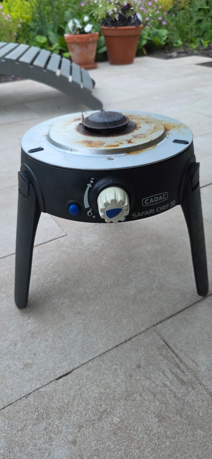 Cadac Safari Chef 2  brander voor onderdelen of reparatie, Ophalen of Verzenden