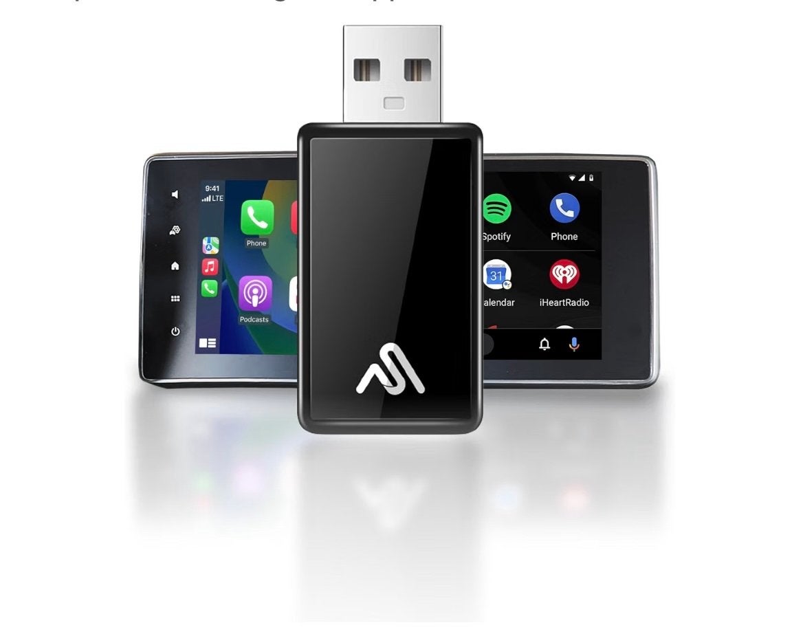 AutoSky WUA-8 Draadloze Apple CarPlay/Android Auto Adapter, Ophalen of Verzenden, Zo goed als nieuw