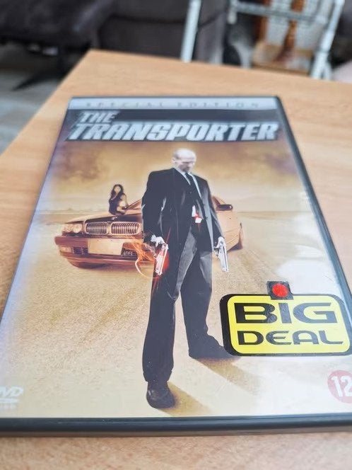 Dvd the transporter, special edition hh, Vanaf 12 jaar, Ophalen of Verzenden, Zo goed als nieuw, Actie