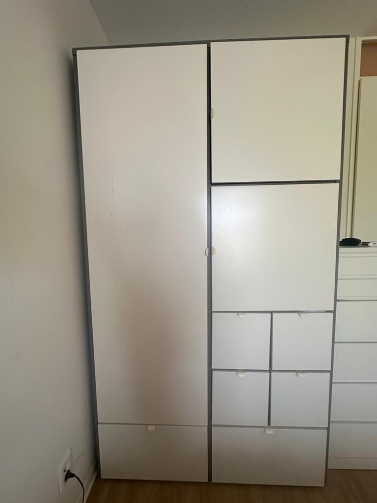 IKEA Visthus Kledingkast met lades en deuren, Huis en Inrichting, Kasten | Kledingkasten, Gebruikt, 200 cm of meer, 100 tot 150 cm