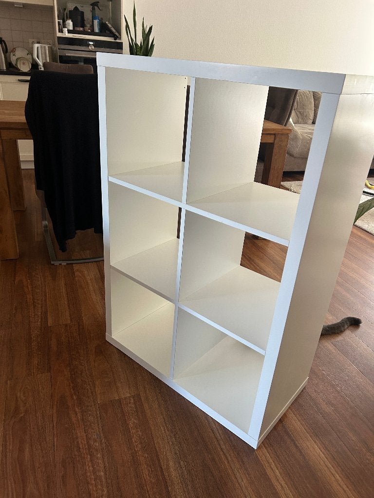 IKEA Kallax 6 vakken zgan, Ophalen, 50 tot 100 cm, Zo goed als nieuw, Minder dan 100 cm