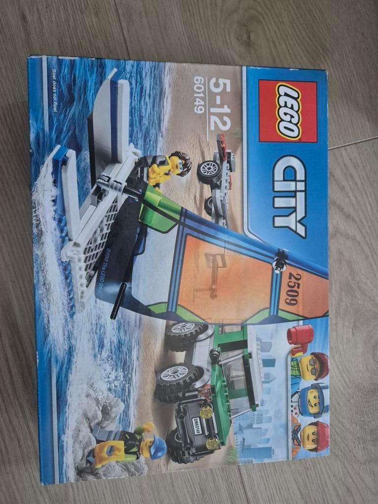 Nieuw Lego City 60149 - 4x4 met catamaran, Ophalen of Verzenden, Nieuw, Complete set, Lego