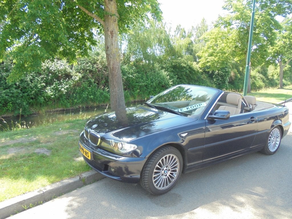 BMW 3 Serie Cabrio 320Ci Executive/CABRIOLET /LEER/, Auto's, 2171 cc, Achterwielaandrijving, Gebruikt, Cabriolet