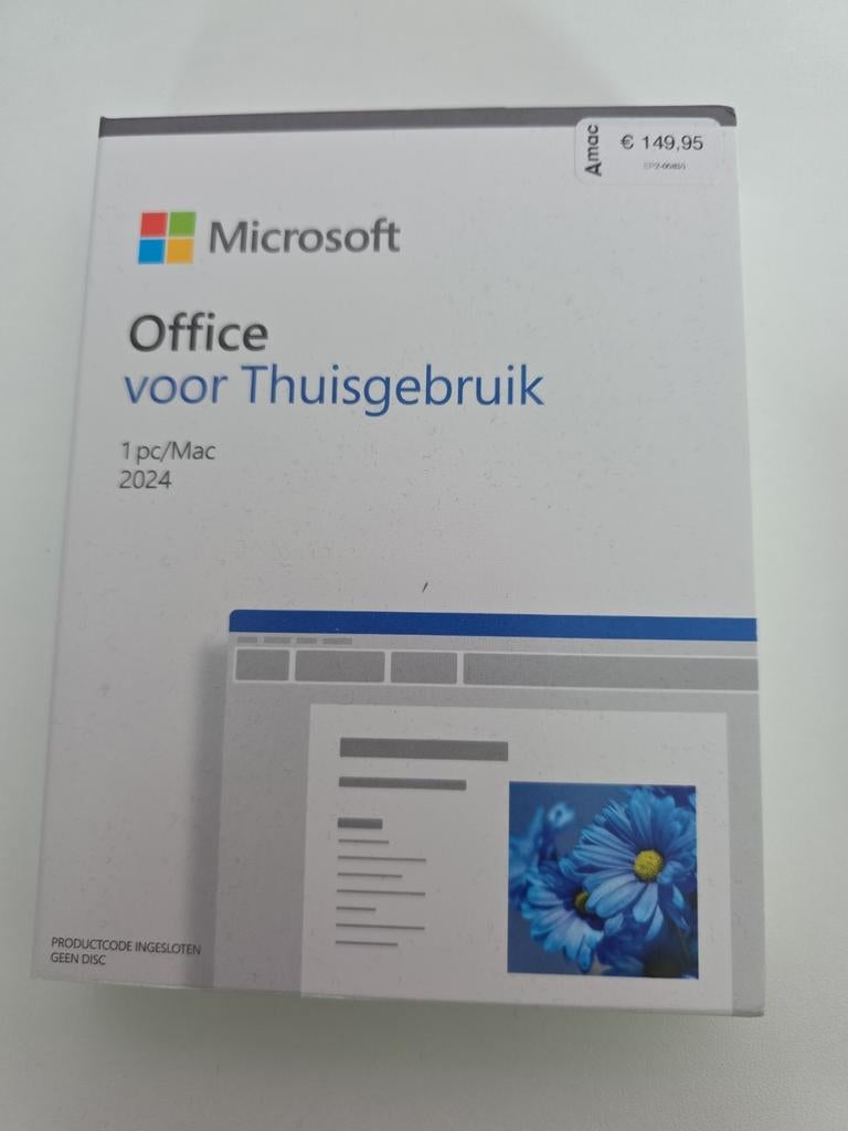 Microsoft Office Home 2024 nieuw en ongebruikt (geseald), Computers en Software, Office-software, Ophalen of Verzenden, Nieuw