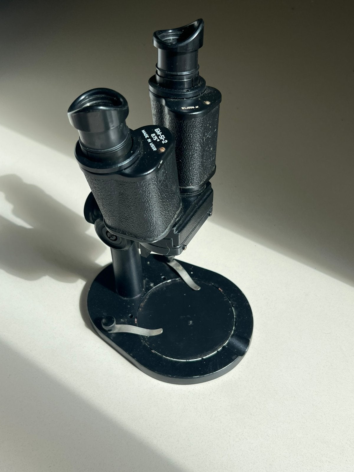 Stereo microscoop vintage Lomo BM-51-2, Ophalen, Gebruikt, Minder dan 400x, Stereomicroscoop