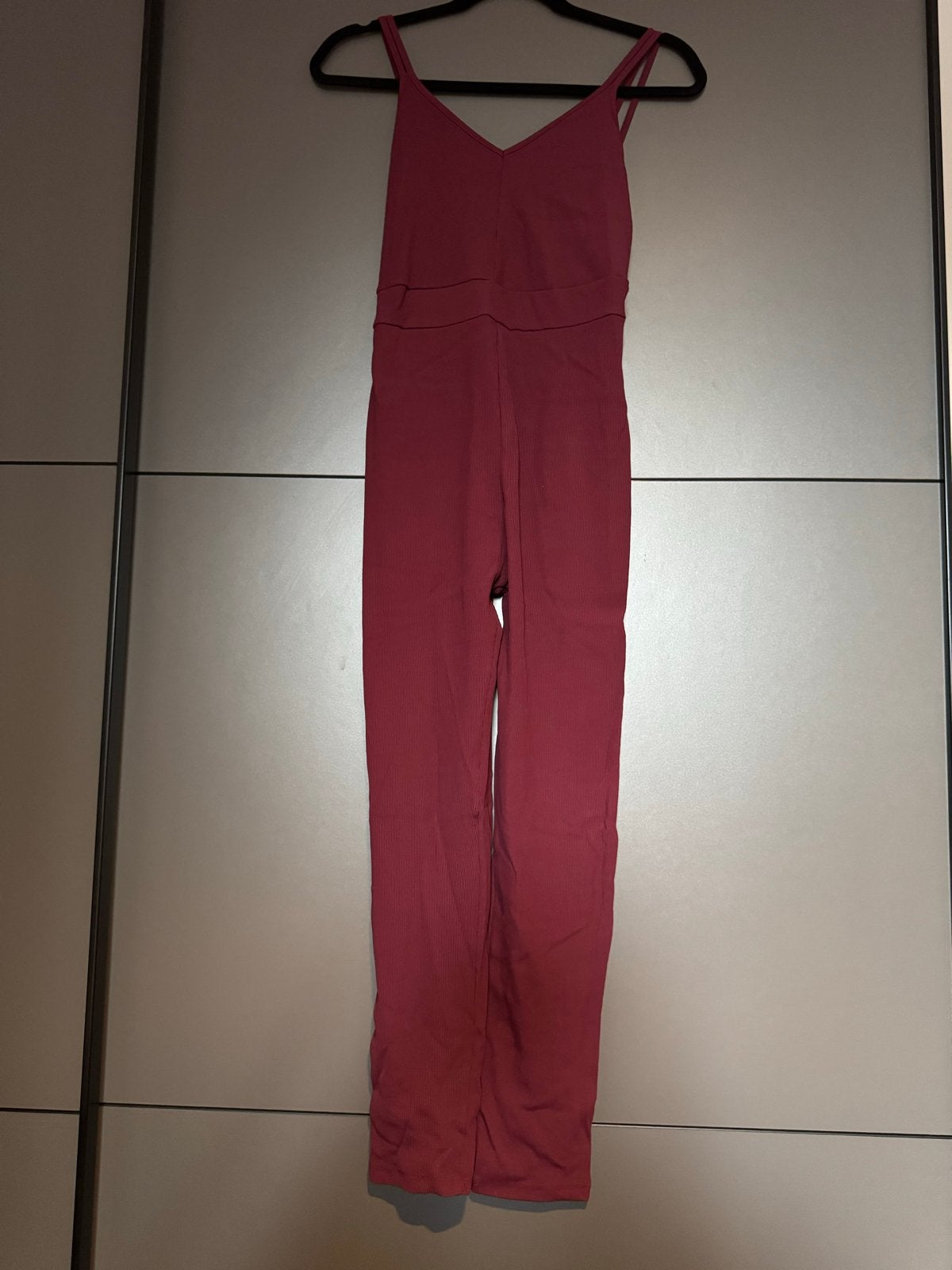 Bordeauxrode Catsuit Maat L (valt als M) - Zo goed als nieuw, Ophalen of Verzenden, Zo goed als nieuw, Maat 38/40 (M), Rood