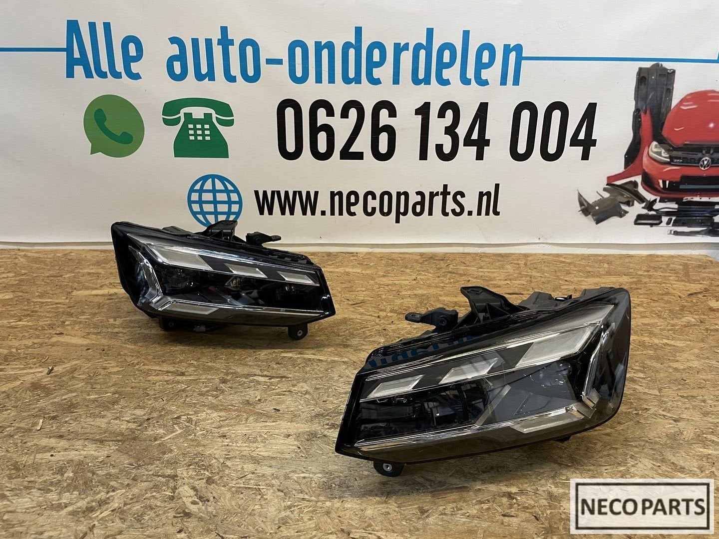 AUDI Q2 81A MATRIX LED KOPLAMPEN SET COMPLEET ORIGINEEL, Auto-onderdelen, Gebruikt, -, -, Ophalen of Verzenden