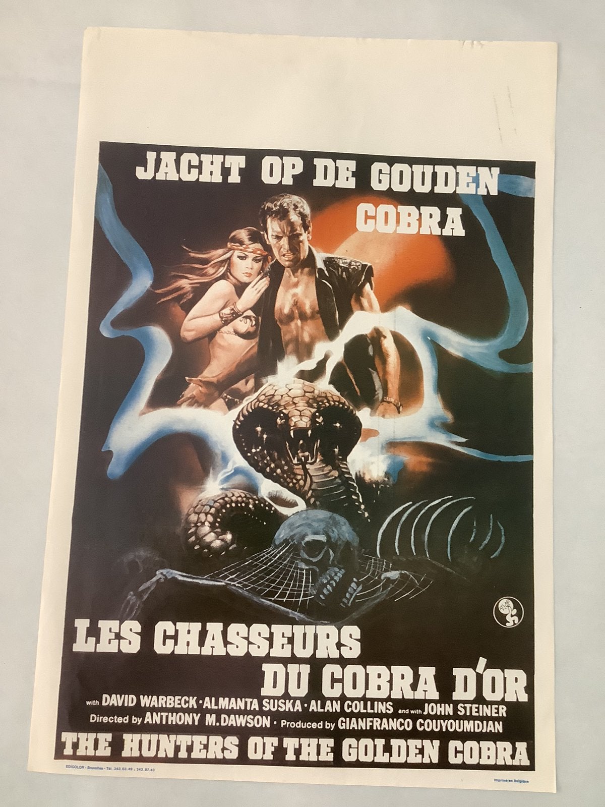 LOT FILMPOSTERS  (22)   36-54 cm   Jaren 80, Ophalen of Verzenden, Zo goed als nieuw, Film en Tv