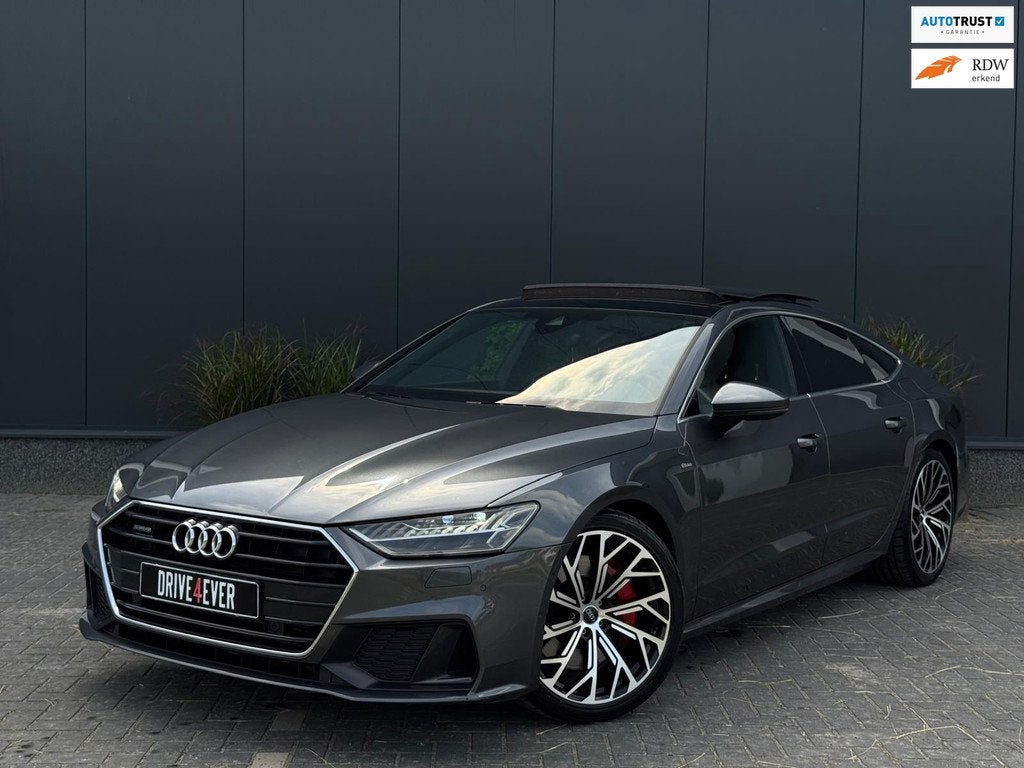 Audi A7 Sportback 50 TFSI e quattro 3x S line FULL OPTIES PA, Auto's, Audi, Bedrijf, Te koop, A7, 4x4, ABS, Achteruitrijcamera