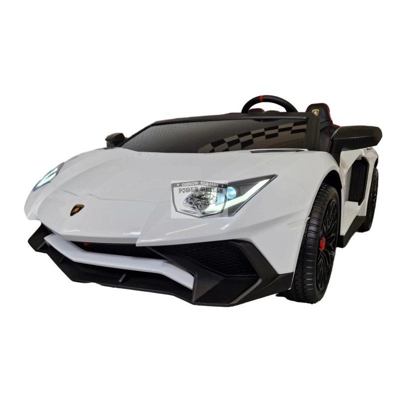 Elektrische Kinderauto XXL Lamborghini Aventador SV 24 volt, Power wheels elektrische kinderauto amsterdam, Nieuw, Info@power-wheels.nl
