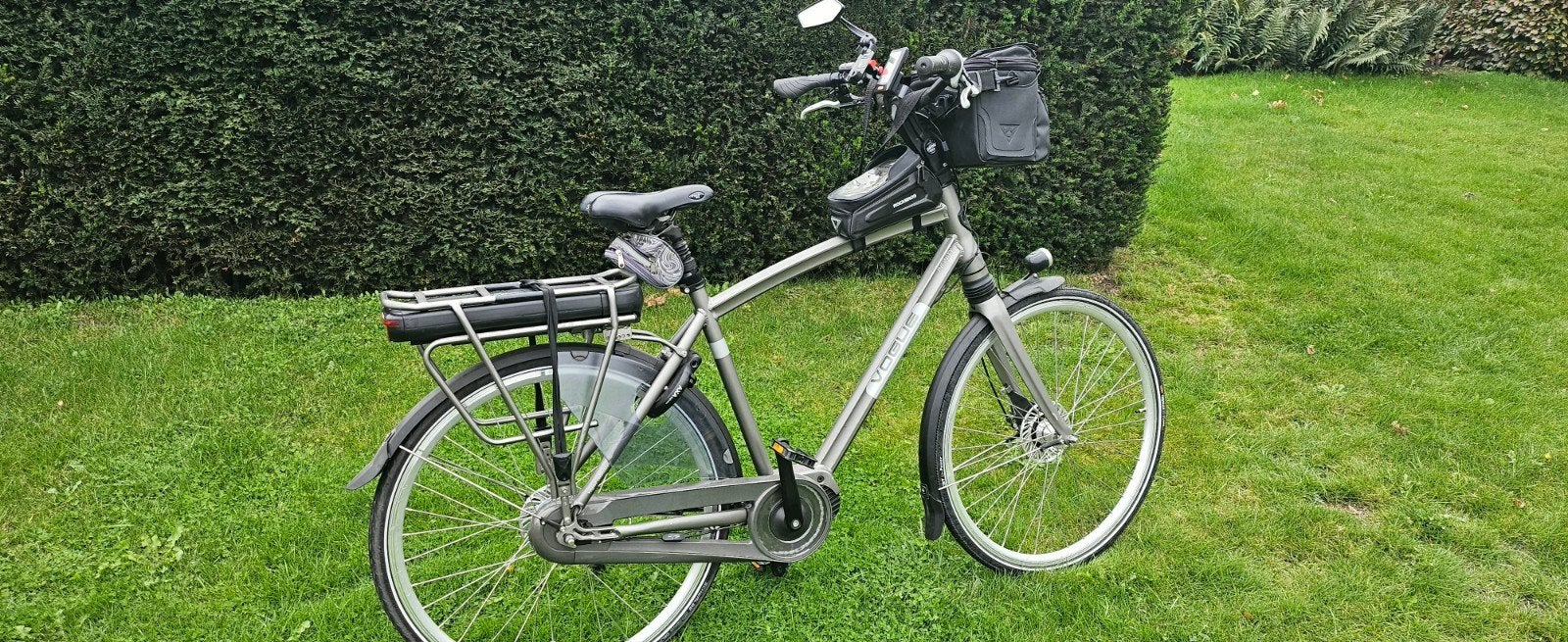 Vogue Infinity MDS E-bike met Bafang middenmotor, Ophalen, Zo goed als nieuw, 50 km per accu of meer