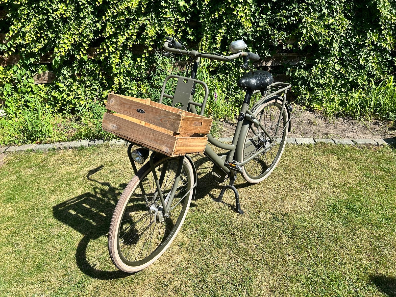 Cortina U4 Raw Transportfiets 28 inch Legergroen, Ophalen, Gebruikt, Overige merken