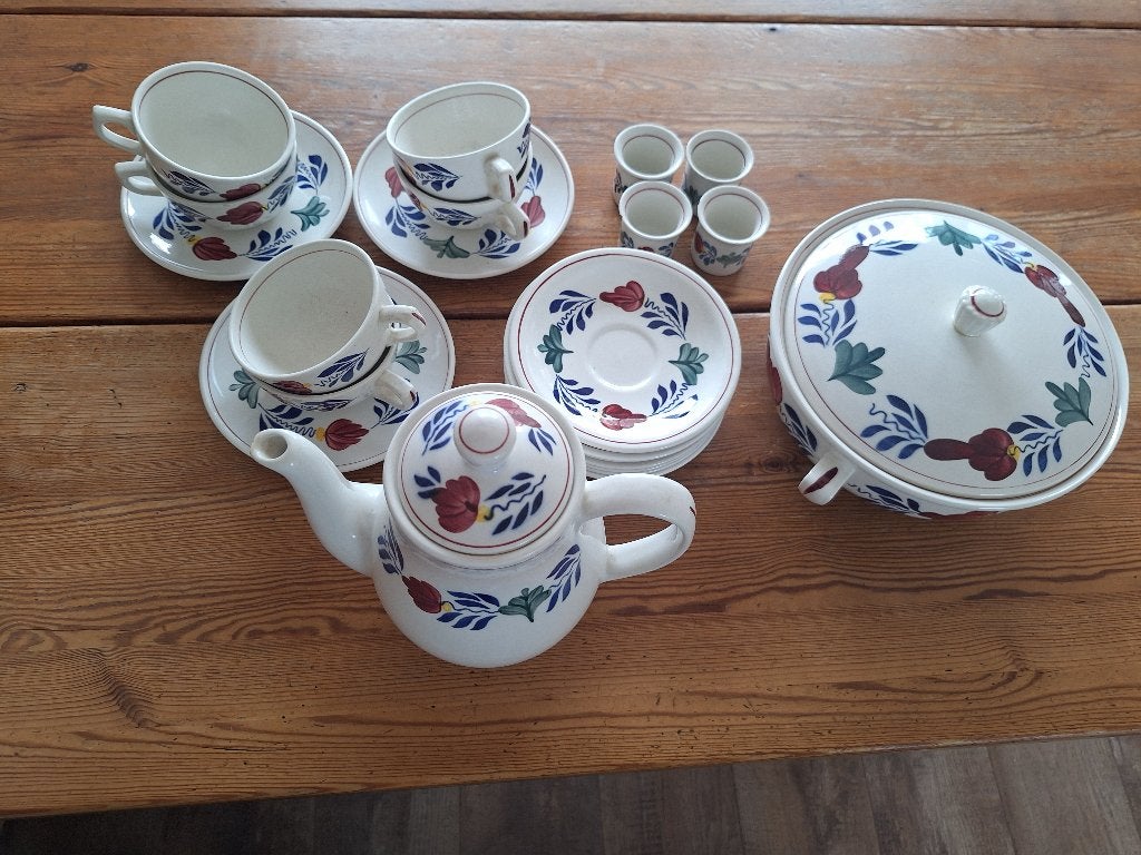 Boerenbont serviesgoed, Huis en Inrichting, Keuken | Servies, Ophalen, Gebruikt, Royal Boch, Aardewerk