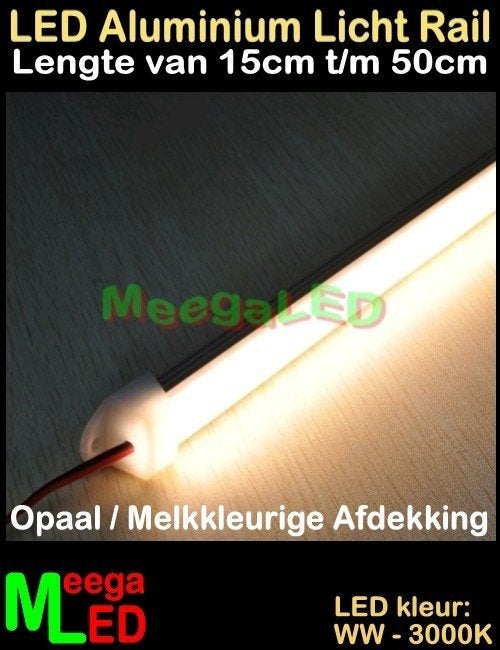 Caravan LED Profiel Rigid Strip Bar Rail 15cm Warmwit € 5,25, Ophalen of Verzenden, Nieuw