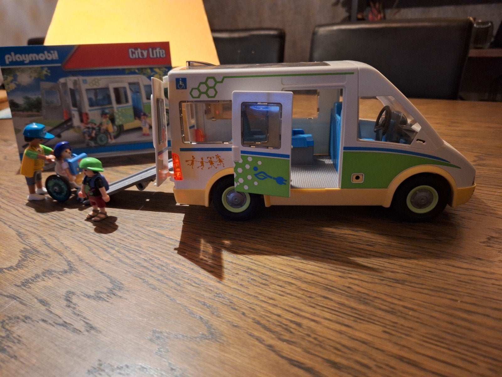 Playmobil Rolstoelbus 71329 - Zo goed als nieuw, Ophalen, Complete set, Voertuig, Zo goed als nieuw