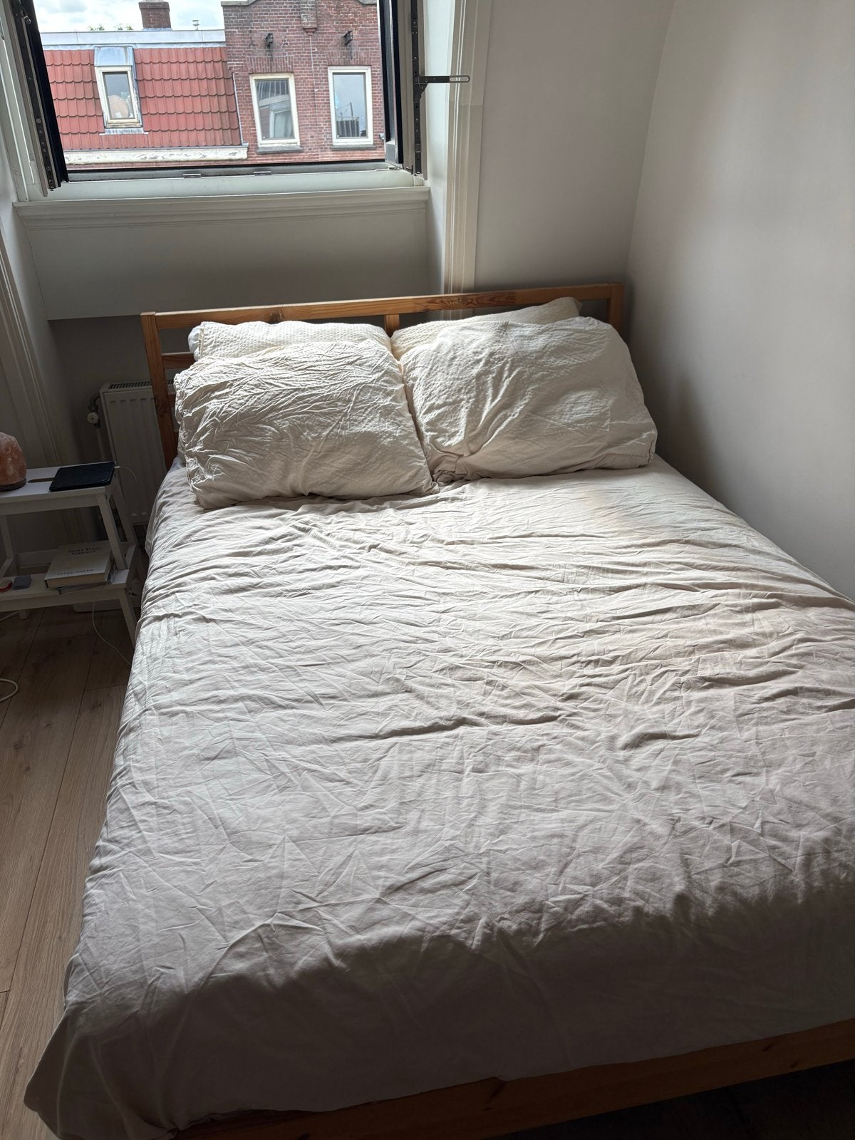 IKEA Twijfelaar Bed 140x200 - TARVA grenen/Luröy, Ophalen, Gebruikt, Overige kleuren, 140 cm
