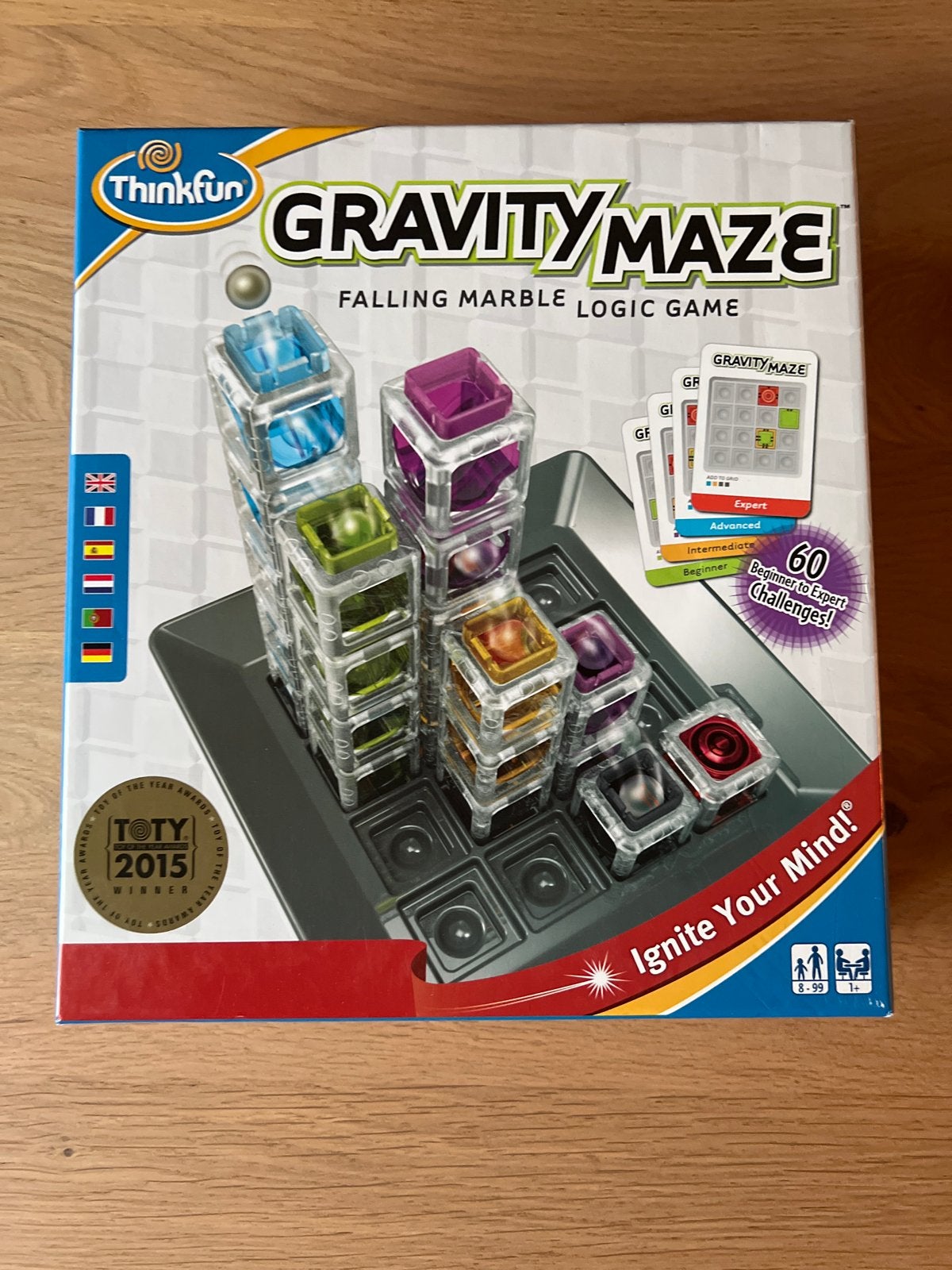 Thinkfun Gravity Maze - Falling Marble Logic Game, Een of twee spelers, Ophalen of Verzenden, Nieuw