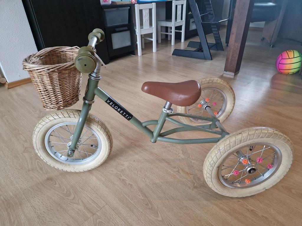 Velorettie fiets incl zijwielen, Ophalen, Gebruikt, Loopfiets